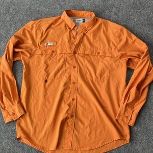 KE  Shirt Mens‎ Medium Performance Technology Fishing Outdoor Hiking Long Sleeve